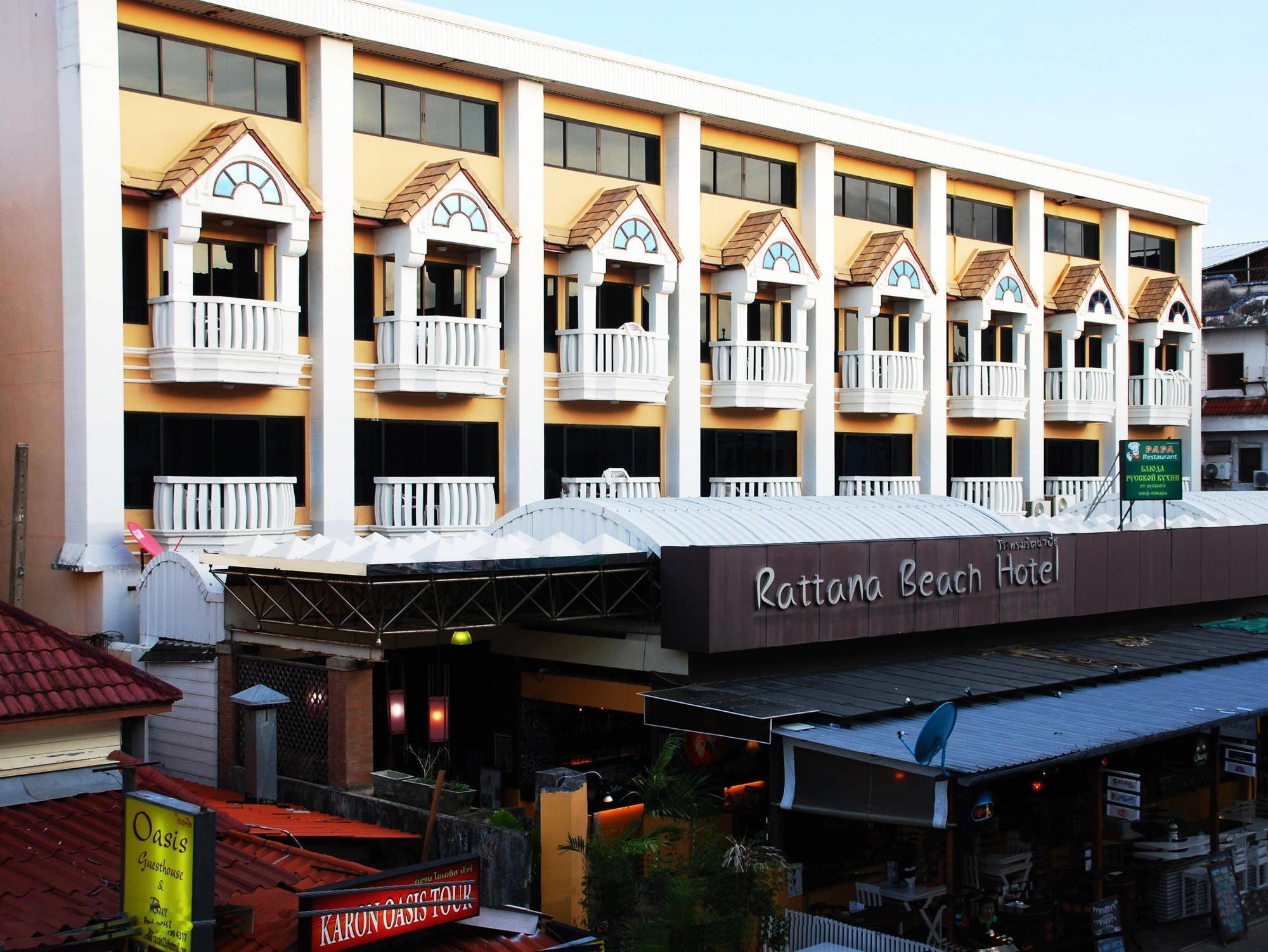 Rattana Beach Hotel Karon Exterior foto